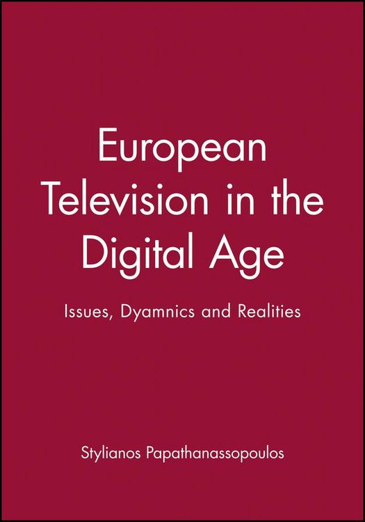 Produktbild: European Television in the Digital Age