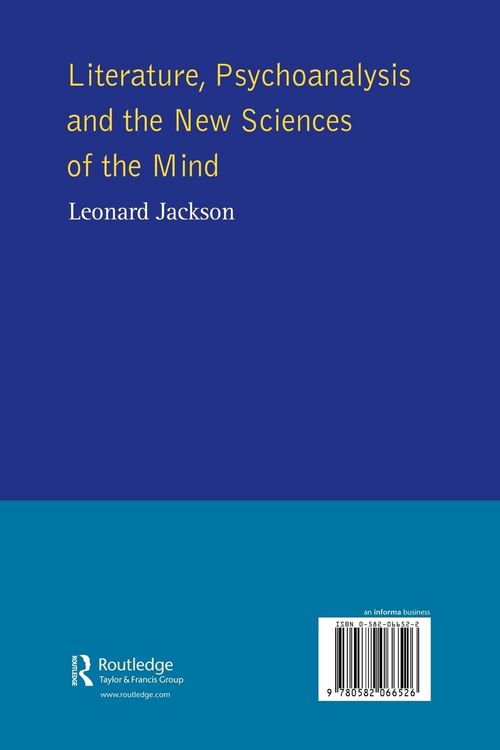 Produktbild: Literature, Psychoanalysis and the New Sciences of Mind