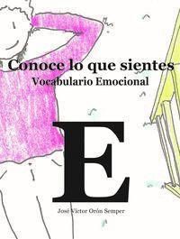 Produktbild: Conoce lo que sientes : vocabulario emocional