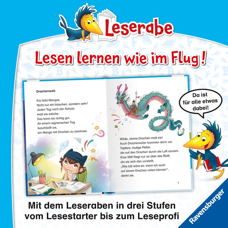 Produktbild: Leserabe 2. Lesestufe - Kia und der Manga-Drache