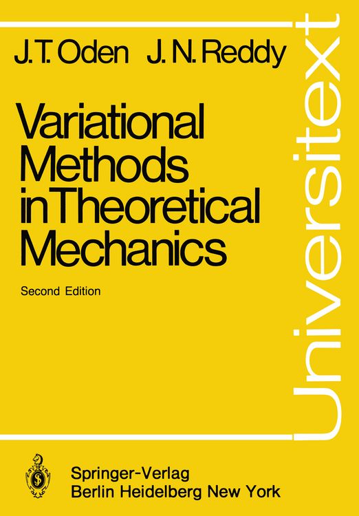 Produktbild: Variational Methods in Theoretical Mechanics