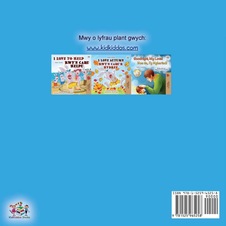 Produktbild: I Love to Keep My Room Clean (Welsh Book for Kids)