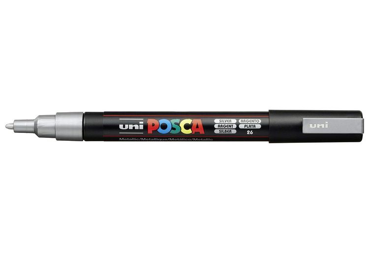 Produktbild: uni-ball Marker POSCA PC-3M silber