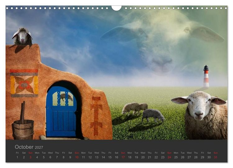 Produktbild: Journey in another World - Surreal Impressions (Wall Calendar 2027 DIN A3 landscape), CALVENDO 12 Month Wall Calendar