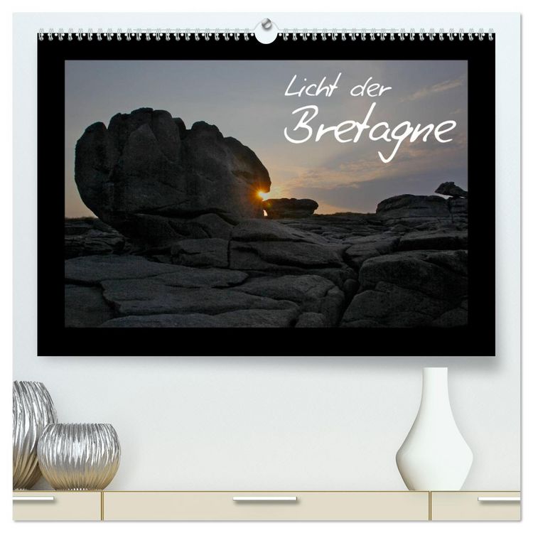 Produktbild: Licht der Bretagne (hochwertiger Premium Wandkalender 2026 DIN A2 quer), Kunstdruck in Hochglanz