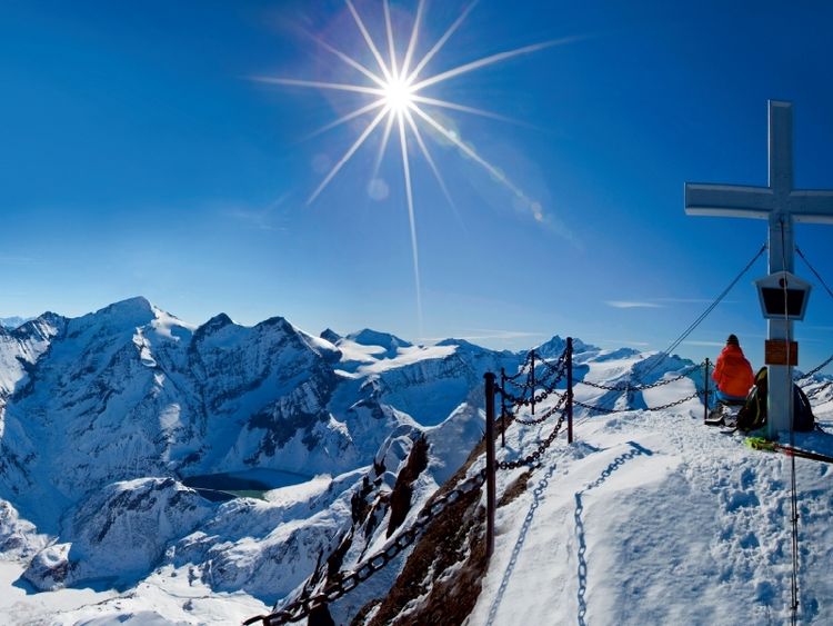 Produktbild: CALVENDO Puzzle Am Kitzsteinhorn mit Ausblick in die Glocknergruppe 1000 Teile Puzzle quer | 1000 Teile Lege-Gr&ouml;&szlig;e 64 &times; 48 cm Foto-Puzzle f&uuml;r gl&uuml;ckliche Stunden