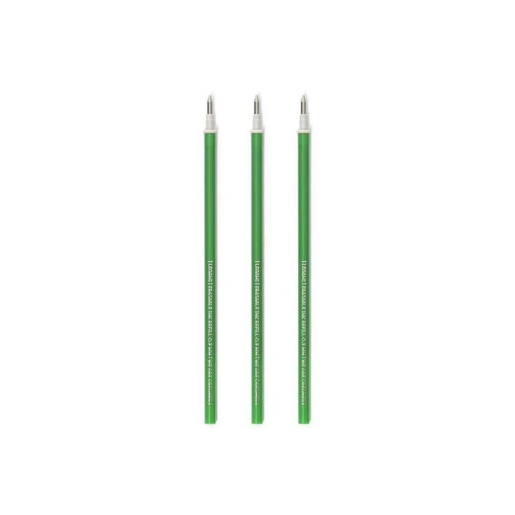 Produktbild: Legami 3x Ersatzmine für löschbaren Gelstift - Grün