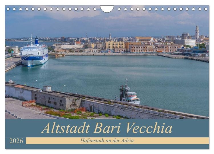 Produktbild: Altstadt Bari Vecchia (Wandkalender 2026 DIN A4 quer), CALVENDO Monatskalender