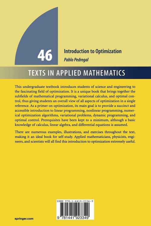 Produktbild: Introduction to Optimization