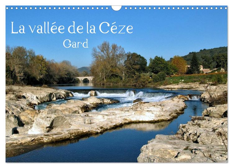 Produktbild: La vall&eacute;e de la C&eacute;ze Gard (Calendrier mural 2026 DIN A3 vertical), CALVENDO calendrier mensuel