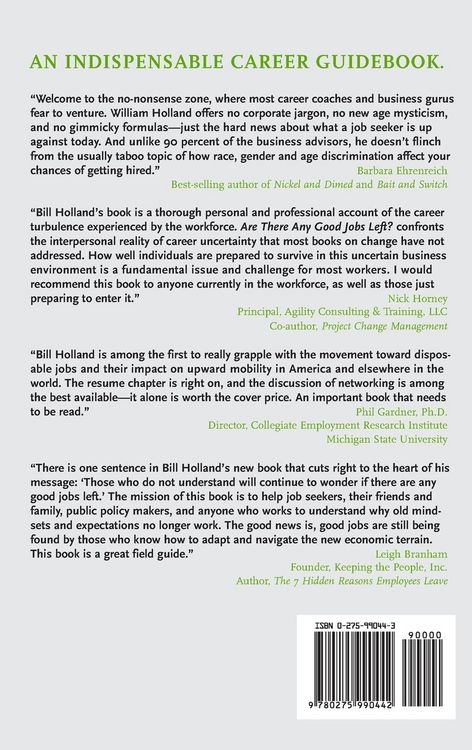 Produktbild: Are There Any Good Jobs Left? Career Management in the Age of the Disposable Worker