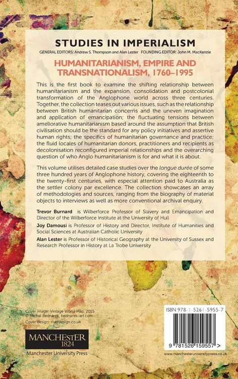 Produktbild: Humanitarianism, empire and transnationalism, 1760-1995