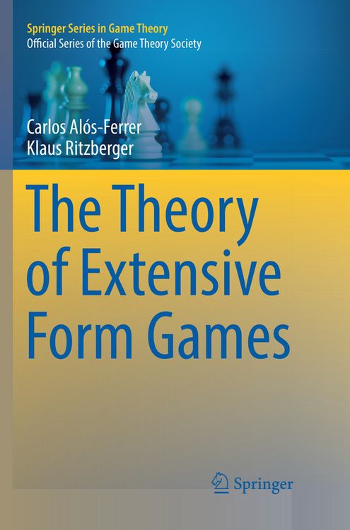 Produktbild: The Theory of Extensive Form Games
