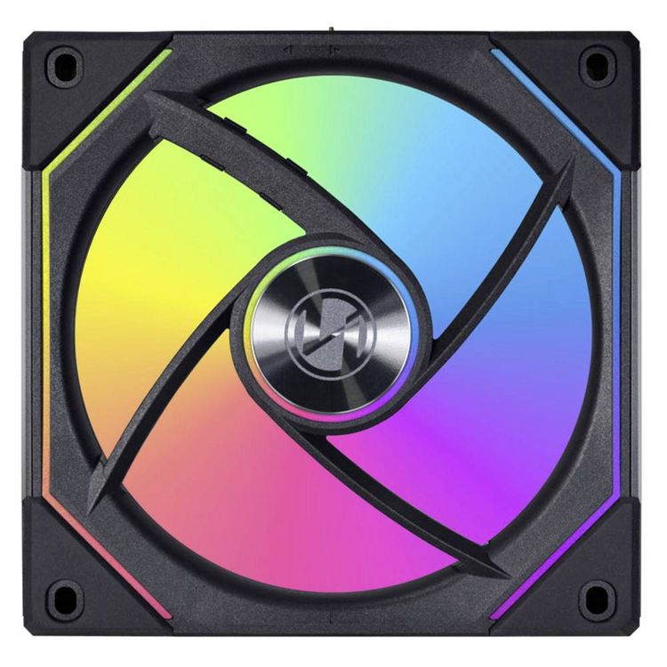 Produktbild: Lian Li Lian Li UNI FAN SL-INF - 120mm, schwarz PC-Geh&auml;use-L&uuml;fter Schwarz (B x H x T) 120 x 122 x 25 mm