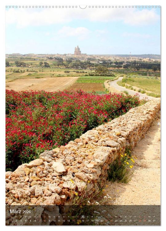 Produktbild: Unterwegs in Malta (hochwertiger Premium Wandkalender 2026 DIN A2 hoch), Kunstdruck in Hochglanz