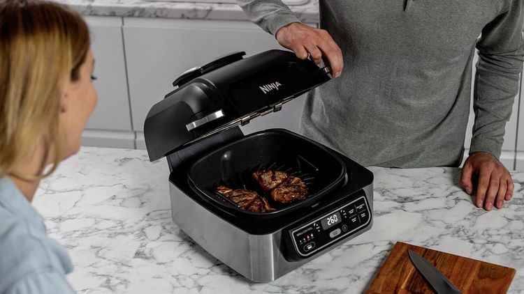 Staubschutz-Abdeckung Für Ninja Foodi Grill AG301 AG302 AG400 – Wasserabweisend, Mit 2 Zubehörtaschen