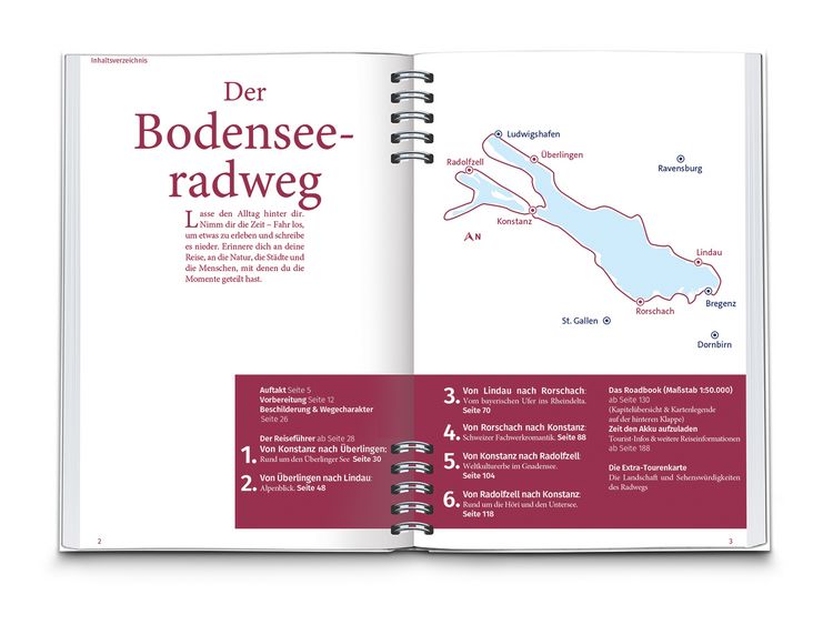 Produktbild: KOMPASS Radreisef&uuml;hrer Bodenseeradweg