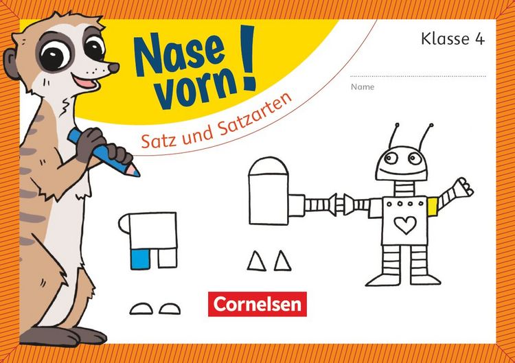 Produktbild: Nase vorn! - Deutsch - &Uuml;bungshefte - 4. Schuljahr