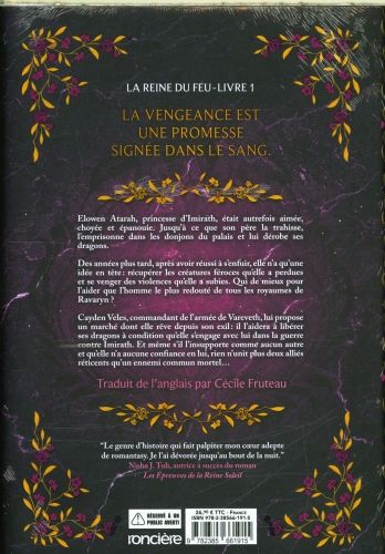 Produktbild: La flamme des dragons. Tome 1