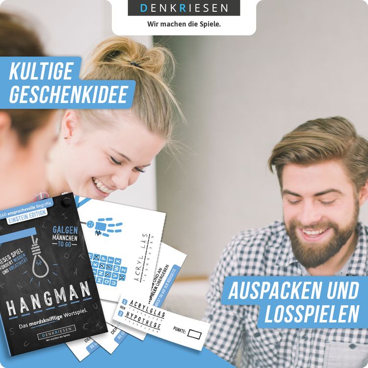 Produktbild: Denkriesen - HANGMAN&reg; - EXPERTEN EDITION "Galgenm&auml;nnchen TO GO"