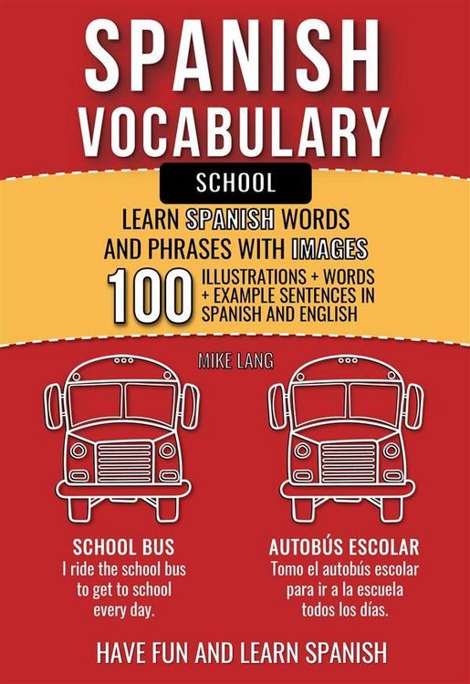 Produktbild: Spanish Vocabulary - School