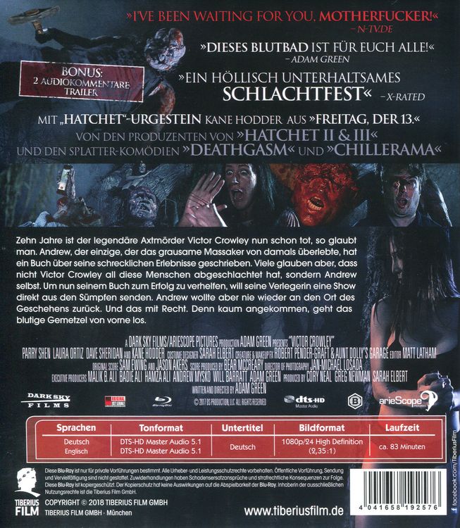 Produktbild: Hatchet - Victor Crowley - Uncut