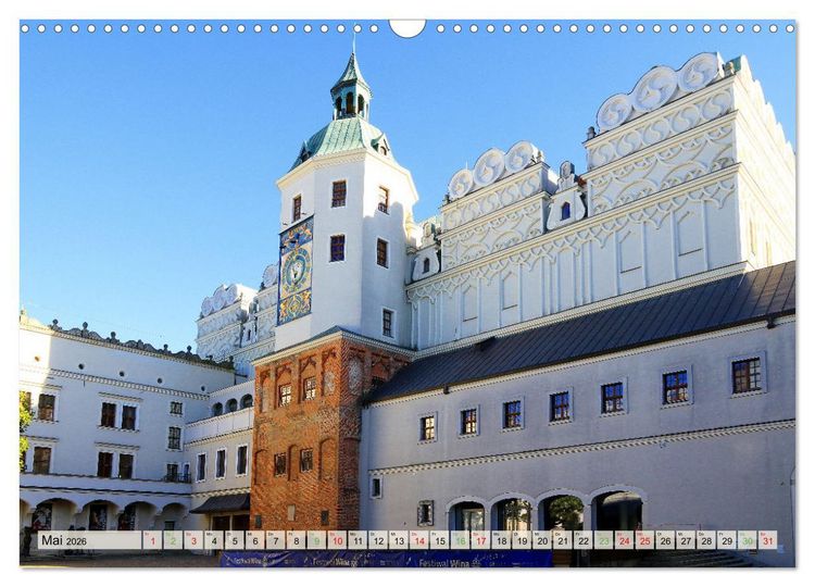 Produktbild: Stettin - Bedeutende Hafenstadt in Polen (Wandkalender 2026 DIN A3 quer), CALVENDO Monatskalender