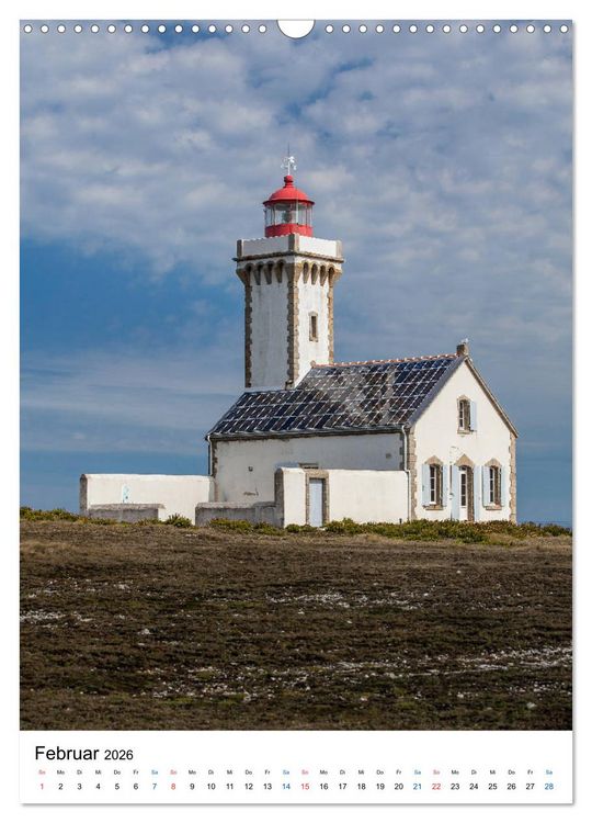 Produktbild: Leuchtt&uuml;rme an der Atlantikk&uuml;ste (Wandkalender 2026 DIN A3 hoch), CALVENDO Monatskalender