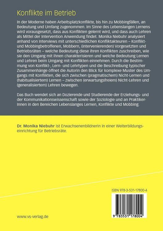 Produktbild: Konflikte im Betrieb