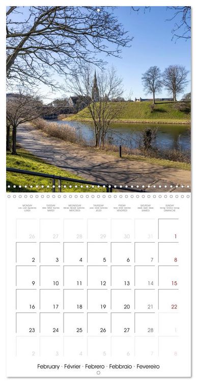 Produktbild: COPENHAGEN Highlights (Wall Calendar 2026 12 &times; 12 Inch) CALVENDO 12 Month Wall Calendar
