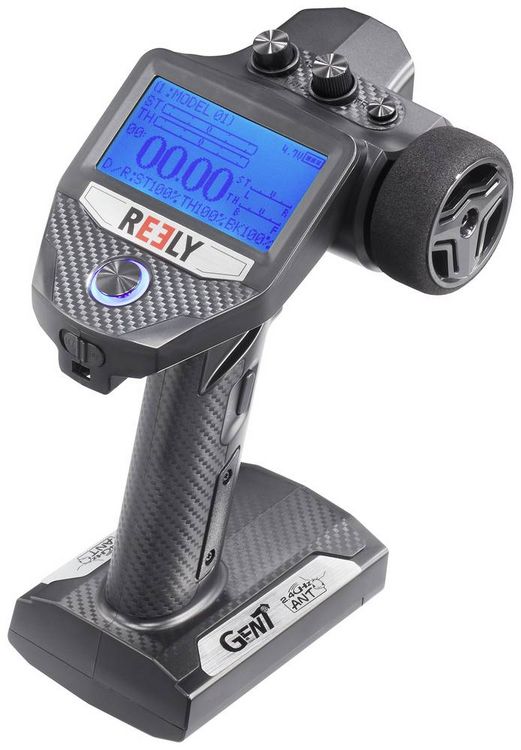 Radiocommande REELY HT-4 2.4GHz - 4 Canaux, Portée 500m, Pour Voitures, Bateaux, Avions