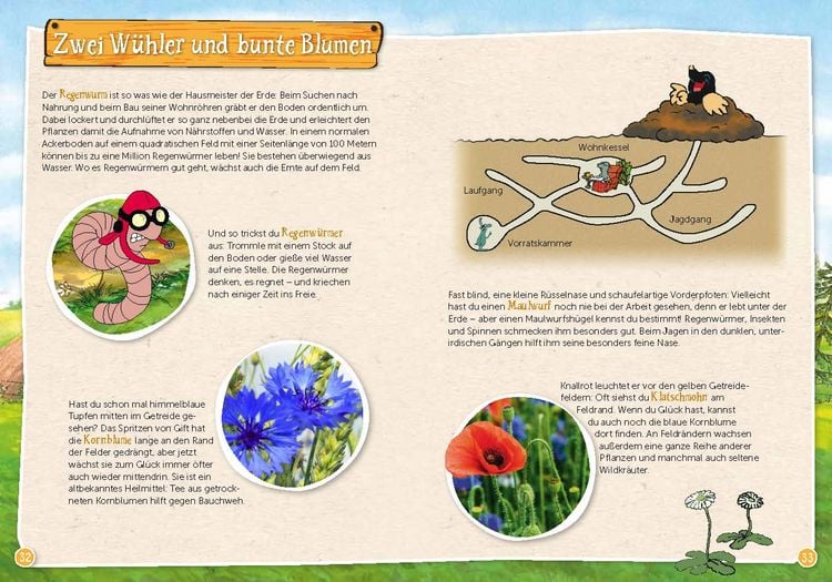 Produktbild: Pettersson und Findus: Mein großes Naturbuch
