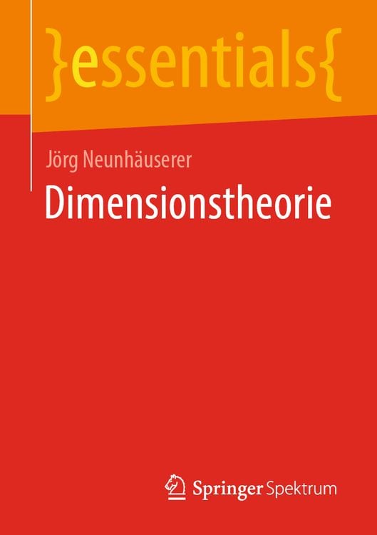 Produktbild: Dimensionstheorie