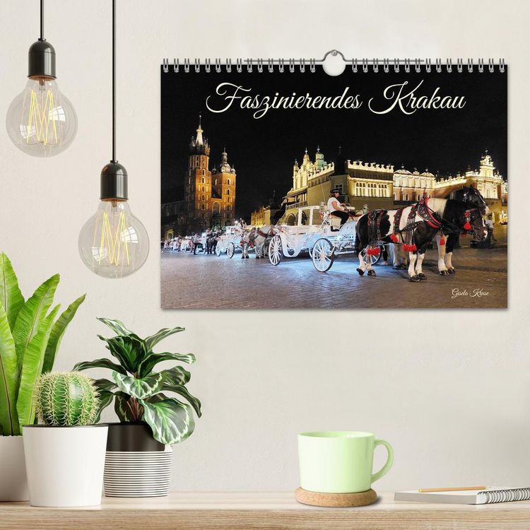 Produktbild: Faszinierendes Krakau (Wandkalender 2026 DIN A4 quer), CALVENDO Monatskalender