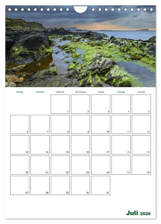 Produktbild: Schottland Entdeckungstour (Wandkalender 2026 DIN A4 hoch), CALVENDO Monatskalender