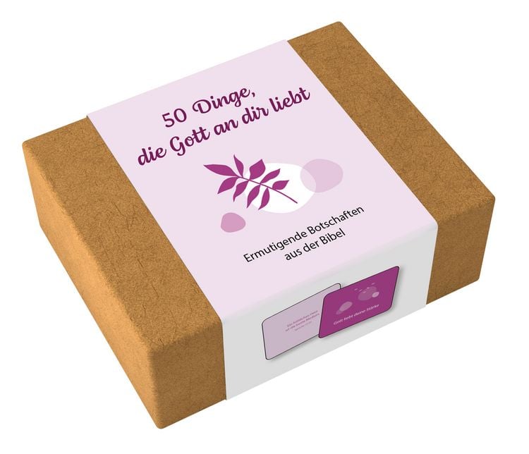 Produktbild: 50 Dinge, die Gott an dir liebt &ndash; Textkartenbox