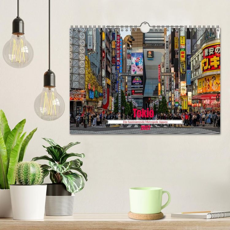 Produktbild: Tokio. Die faszinierende Metropole Japans (Wandkalender 2027 DIN A4 quer), CALVENDO Monatskalender