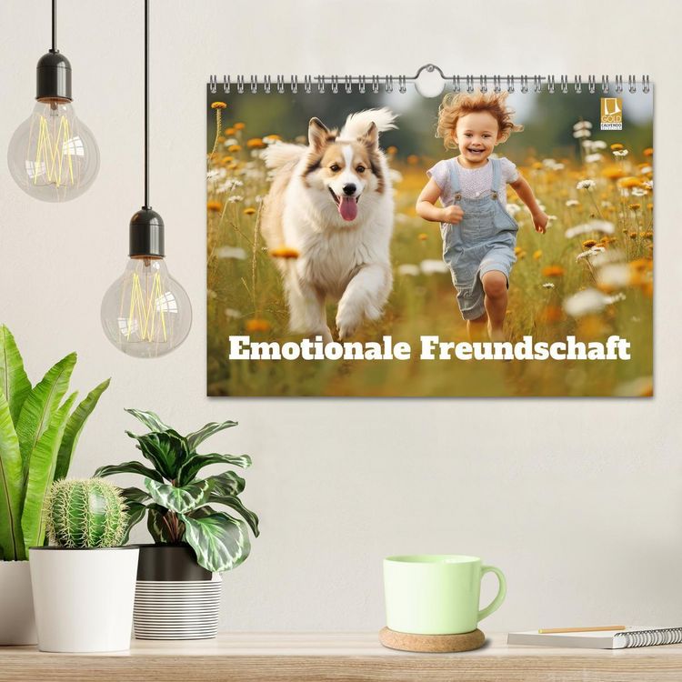 Produktbild: Emotionale Freundschaft (Wandkalender 2026 DIN A4 quer), CALVENDO Monatskalender
