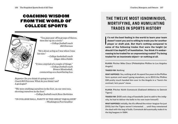 Produktbild: The Stupidest Sports Book of All Time