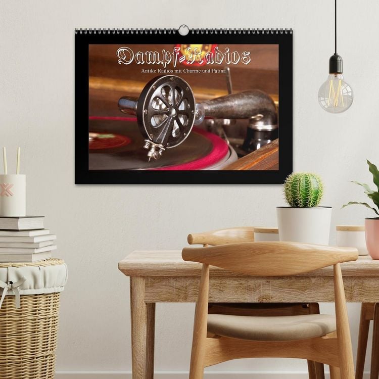 Produktbild: Dampfradios - Antike Radios mit Charme und Patina (Wandkalender 2026 DIN A3 quer), CALVENDO Monatskalender
