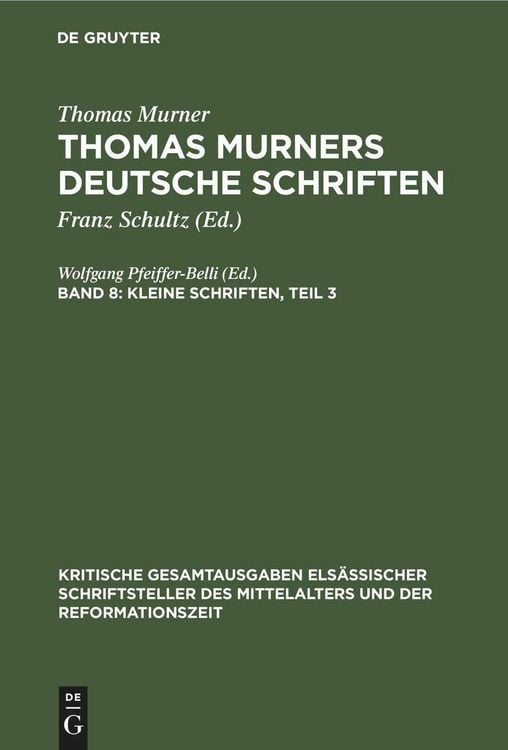 Produktbild: Kleine Schriften, Teil 3