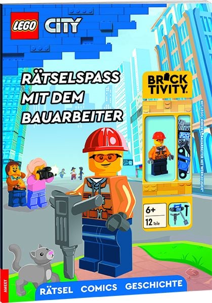 Produktbild: LEGO&reg; City - R&auml;tselspa&szlig; mit dem Bauarbeiter
