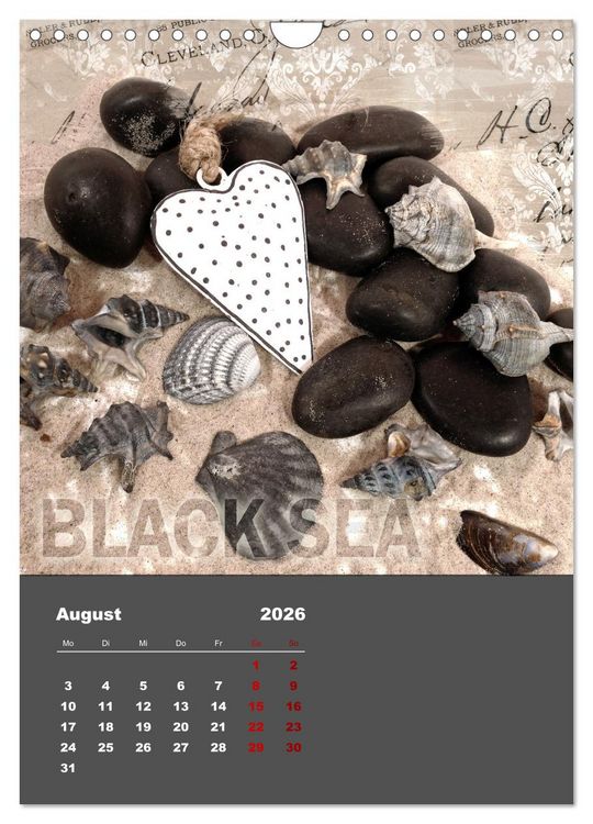 Produktbild: Geschenke vom Meer (Wandkalender 2026 DIN A4 hoch), CALVENDO Monatskalender