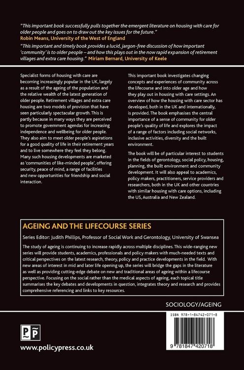 Produktbild: Community and ageing