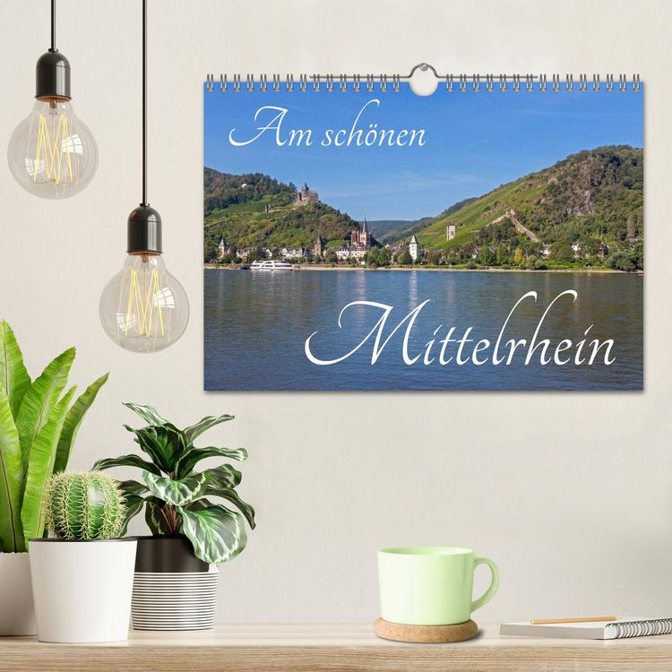 Produktbild: Am sch&ouml;nen Mittelrhein (Wandkalender 2026 DIN A4 quer), CALVENDO Monatskalender