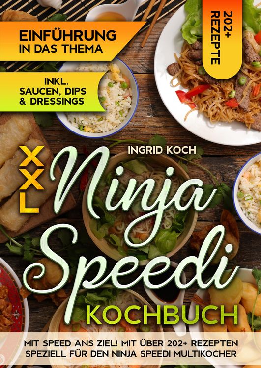 Produktbild: XXL Ninja Speedi Kochbuch