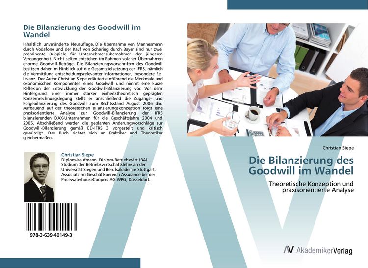 Produktbild: Die Bilanzierung des Goodwill im Wandel