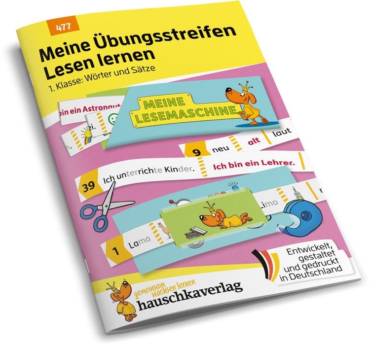 Produktbild: Meine &Uuml;bungsstreifen Lesen lernen &ndash; 1. Klasse: W&ouml;rter und S&auml;tze