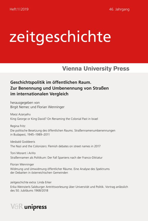 Produktbild: Geschichtspolitik im &ouml;ffentlichen Raum