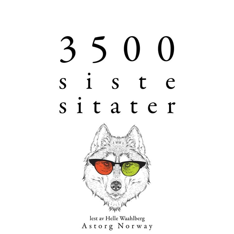 Produktbild: 3500 siste sitater